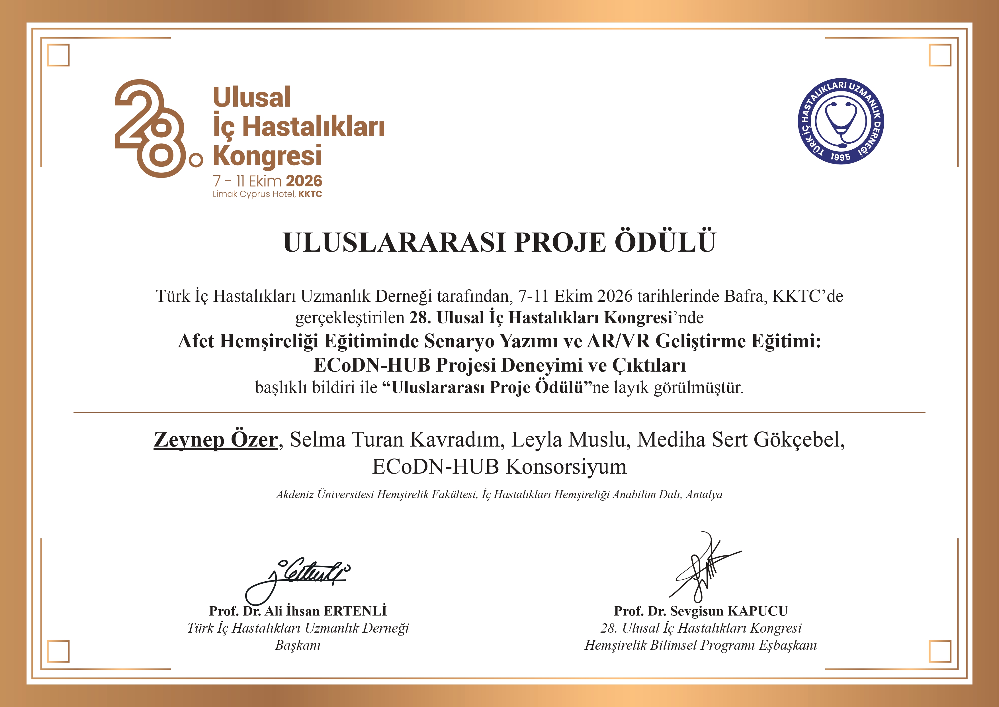 Our Project Output Received a Paper Award