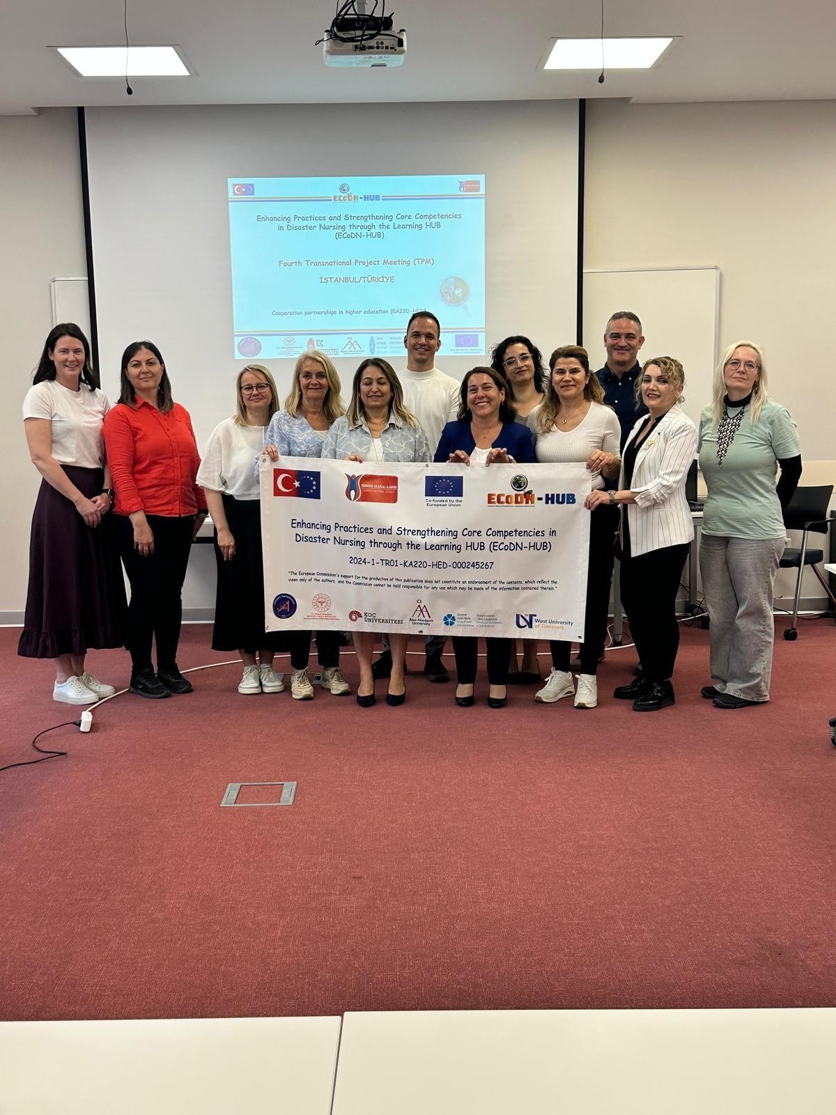 ECoDN-HUB 4th Transnational Project Meeting Was Held in Istanbul