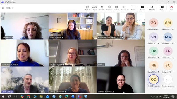 5. Proje Yönetim Komitesi (PMC) Toplantısı Gerçekleştirildi