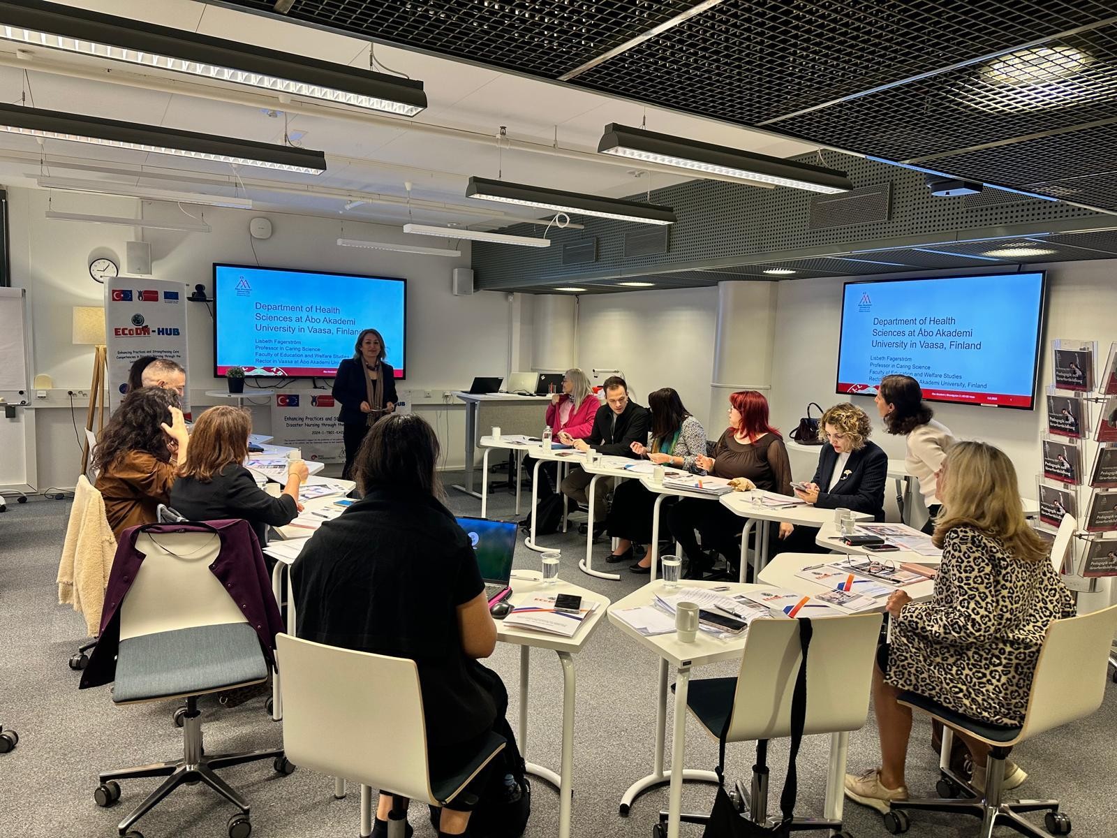 ECoDN-HUB 3rd Transnational Project Meeting Was Held in Finland